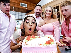 Madison Wilde and Wendy Raine are enjoying nasty group sex