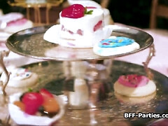 Tea party turns to foursome in Wonderland