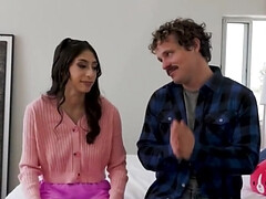 18, 美女, フェラチオ, 女, ハードコア, ラティーナ, オマンコ, スカート