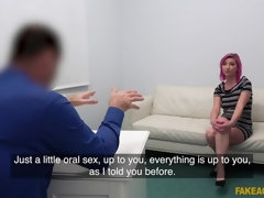 Enthousiasteling, Bruinharig, Lul, Jurk, Sperma in gezicht, Kort haar, Tatoeage, String