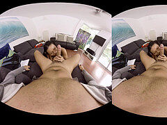 VIRTUAL TABOO - Tiny daughter suck and plumb hefty white wood