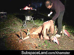 Midnight woods bdsm perv for female in distress