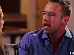 Arsch, Grosser schwanz, Vollbusig, Schwanz, Hardcore, Strümpfe, Taboo, Titten