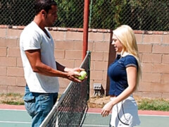 Grote kont, Grote mammen, Zwart, Blond, Interraciaal, Moeder die ik wil neuken, Geschoren, Sportoefening