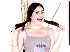 Grote kont, Grote lul, Handbeurt, Likken, Masturbatie, Natuurlijke tieten, Tiener, Tieten likken