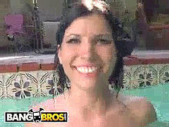 Sucer une bite, Brunette brune, Fille latino, Espagnole
