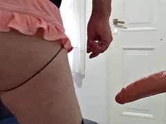 Anal, Fetichismo travestista, Consolador, Gay, Sexo duro, Latina, Lencería, Solo