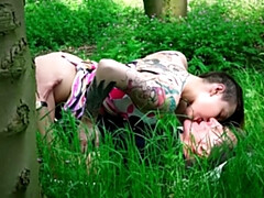 Grote mammen, Pijpbeurt, Sperma shot, Hondjeshouding, Buiten, Kut duiken, Tiener, Strak