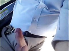 Jerked Off On Publc Bus. Close Up. Spunk Shot - Masturbation