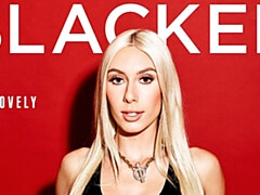 デカ尻, デカチン, ブロンド, フェラチオ, バック, 異人種間, 自然山雀, ティーン