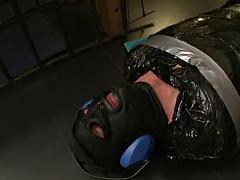 Sadomasoquismo, Rubia, Amarrada, Dominacion femenina, Alemán