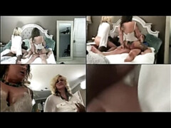 Derrière les coulisses, Gros seins, Tir de sperme, Queue, Hd, Interracial, Maman, Échange d'épouses