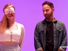 Leie, Blondine, Wettbewerb, Fingern, Deutsch, Hardcore, Küssen, Realität