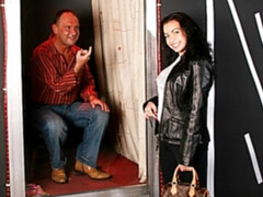 デカ尻, フェラチオ, 茶髪の, クラブ, バック, 手コキする, キス, オッパイの