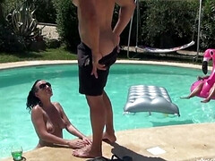 Anaal, Bruinharig, Dichtbij, Hd, Moeder die ik wil neuken, Natuurlijke tieten, Buiten, Kut duiken