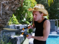 アナル, フェラチオ, 巨乳な, バック, ダブル開発, ハードコア, タトゥー, 三人