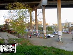 Bezaubernd, Amerikanisch, Blasen, Hundestellung, Hd, Im freien, Öffentlich