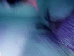 Tattood Girl with Glasses and Buttplug Fucks a Tattooed Dick, DP, Facial