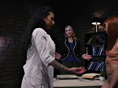 Anal, Chica, Sadomasoquismo, Consolador, Erótico, Lesbiana, Pelirrojo, Juguetes