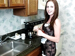 Leie, Grosser schwanz, Grosse titten, Braunhaarige, Fingern, Handjob, Masturbation, Dürr