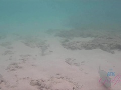 素人, ビキニ, ブロンド, 指いじり, 露出狂, オーガズム, アウトドア, オッパイの