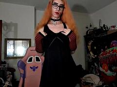 Anaal, Mooi, Grote lul, Travestiet, Masturbatie, Roodharige vrouw, Shemale, Mager