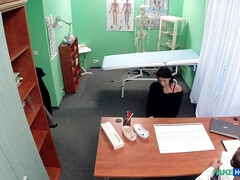 Amateur, Mamada, Médico, Lamidas, Oficina, Coño, Uniforme