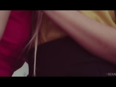 Anal, Belleza, Bikini, Negro, Tacones, Besar, Lencería, Chupando
