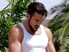 Bikini, Estilo perrito, Sexo duro, Al aire libre, Perforación, Piscina, Tatuaje, Mojado