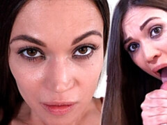 Gros cul, Grosse bite, Sucer une bite, En levrette, Lingerie, Seins naturels, Pov, Adolescente