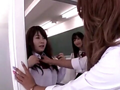 Asiatisch, Kehlenfick, Schwanz, Lesbisch, Natürlich, Muschi, Jungendliche (18+), Titten