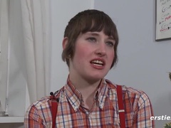 素人, デカパイ, 茶髪の, ディルド, 足, 自然山雀, オマンコ, 一人