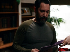 デカパイ, ハードコア, なめる, 淫乱熟女, オフィス, ポルノスター, ラフ, 禁句