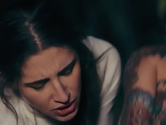 デカチン, チン, バック, キス, レズビアン, 自然山雀, アウトドア, オッパイの