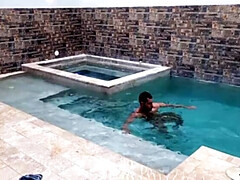 Culo grande, Verga grande, Mamada, Hd, Músculo, Desnudo, Piscina, Tatuaje