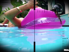 Cunnilingus, Tetas grandes, Rubia, Mamada, Garganta profunda, Masturbacion con pies, Sexo duro, Flaco