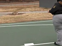 Wohlbeleibte schöne frauen, Pummelig, Im freien, Öffentlich