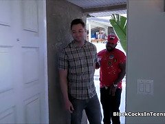 Africano, Verga grande, Negro, Engañando, Novia, Interracial, Gritar, Adolescente