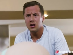 Amerikaans, Grote lul, Blond, Pijpbeurt, Keuken, Kut duiken, Kort haar, Tatoeage
