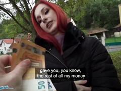 フェラチオ, イマラチオ, ハメ撮り, 公共, 現実, 赤毛, ガリガリ, オッパイの