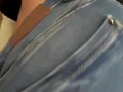 Torn jeans and fucked in wet pussy! Girlfriend likes it!