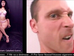 Miriam  Caballero –Nooooo…!! Me va a destrozar