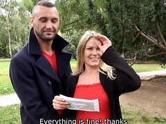 Rubia, Cornudo, Estilo perrito, Hd, Pov, Realidad, Chupando, Esposa