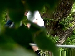 Asiático, Belleza, Fetiche, Natural, Orgasmo, Al aire libre, Público, Coño