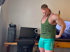 Grosse bite, Homosexuelle, Masturbation, Muscle