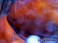 Gros cul, Classique, Éjaculation interne, Femelle, Doigter, Lesbienne, Naturelle, Orgasme