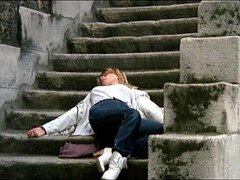 In den arsch, Arsch, Grosser arsch, Grosser schwanz, Blondine, Blasen, Natürlichen titten, Vintage