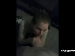 Leie, Blasen, Braunhaarige, Handjob, Hd, Selbstgemacht, Pov, Titten