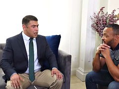 Schwarz, Besamung, Schwarz, Fetisch, Schwul, Interrassisch, Muskel, Tätowierung