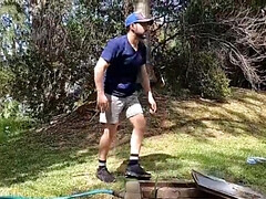 Amateur, Anal, Lamer culo, Mamada, Garganta profunda, Gay, Al aire libre, Tío